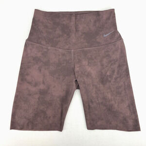 NEW Nike Zenvy Tie-Dye Gentle-Support High-Waisted 8" Biker Shorts Size S NWT